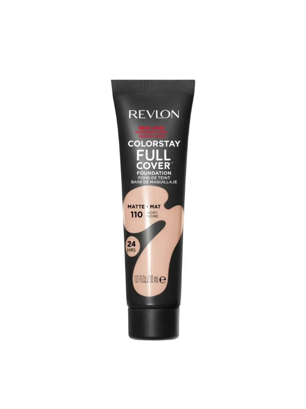 Revlon ColorStay Full Cover Foundation 110 Ivory Matte Full Coverage 24HR Wear 1